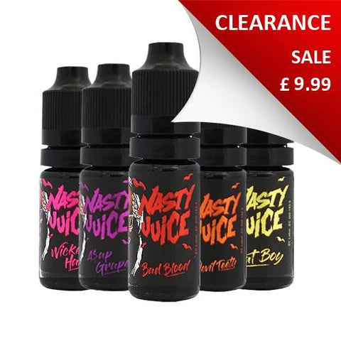 NASTY JUICE MULTIPACK 5X10ML