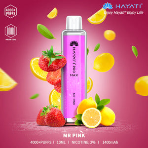 Crystal / Hayati Pro Max 4000 by Hayati Disposable Vape Device - Any 3 for £27