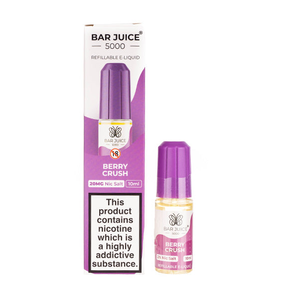 Bar Juice 5000 Nic Salts - Any 4 For £10