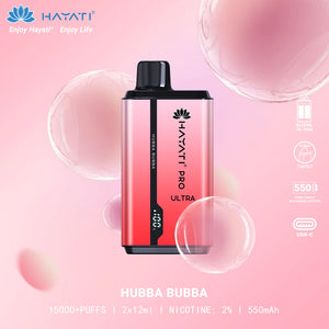 Hayati Pro Max Ultra 15000 Double Tank Disposable Vape Device  - Any 2 for £28