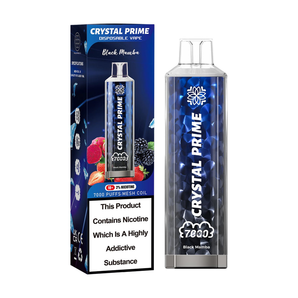 Crystal Prime 7000 Disposable Vape Bar  - Any 2 for £22