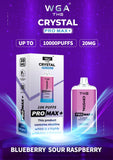 Crystal Pro Max PLUS by WGA 10000 Disposable Vape Box  - Any 2 for £24