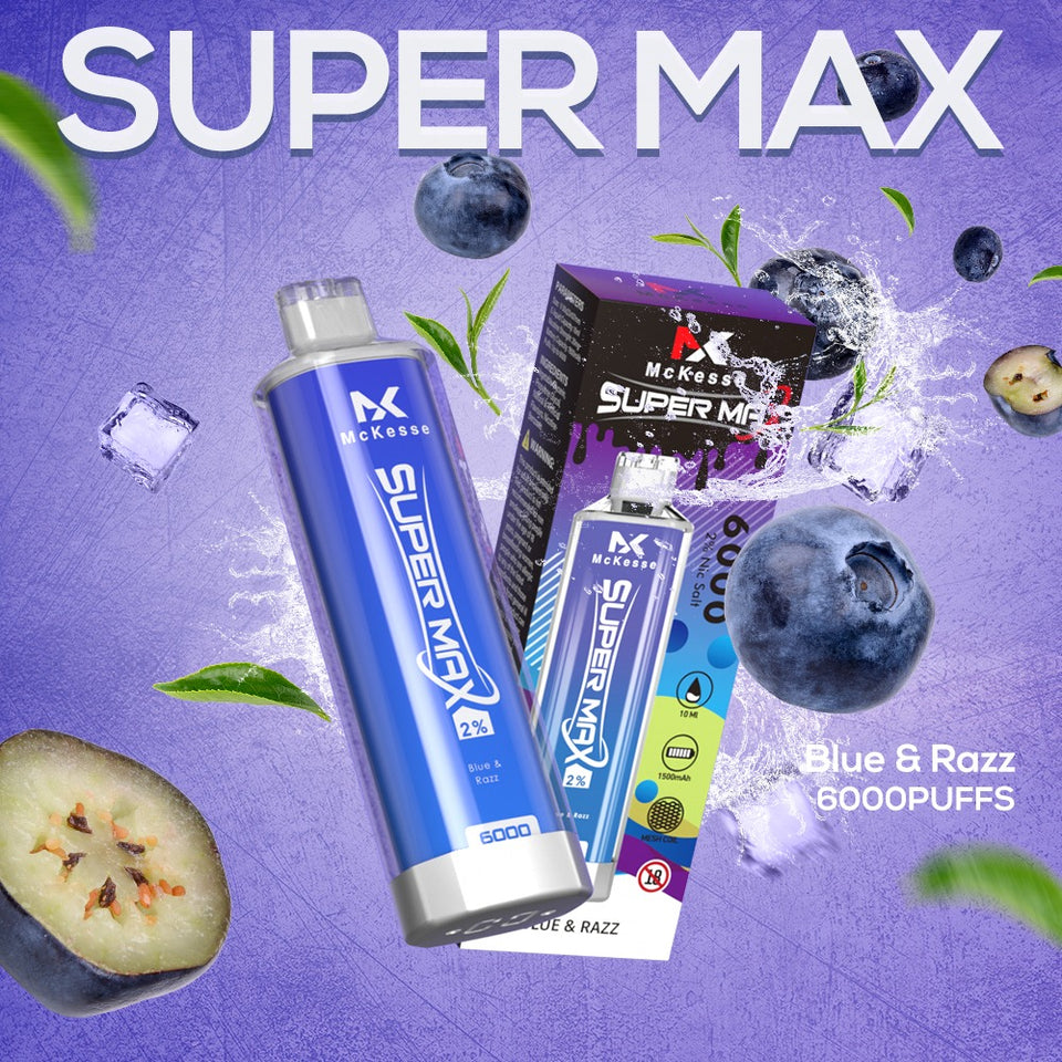 MK CRYSTAL SUPER MAX 6000  - Any 2 for £20