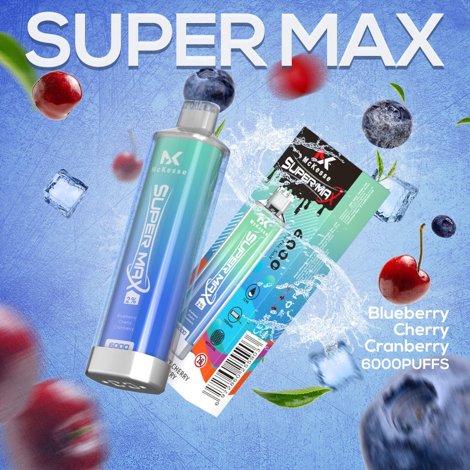 MK CRYSTAL SUPER MAX 6000  - Any 2 for £20