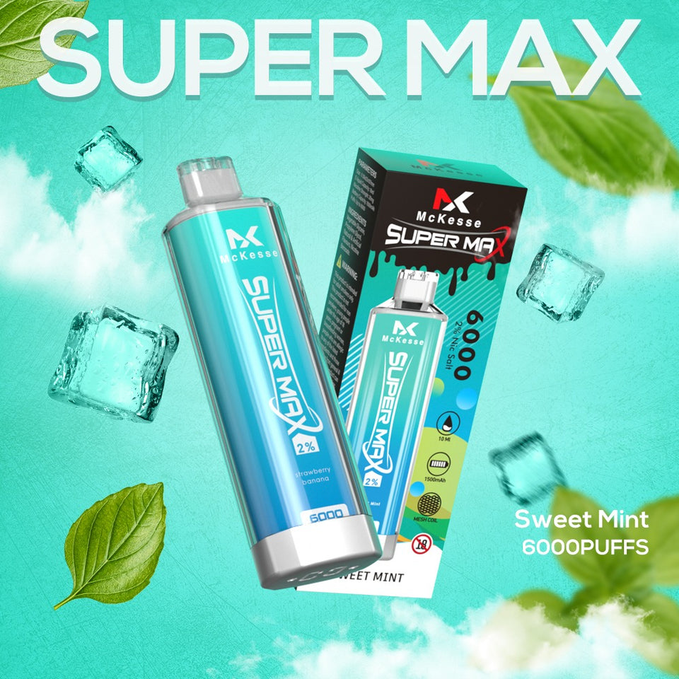 MK CRYSTAL SUPER MAX 6000  - Any 2 for £20