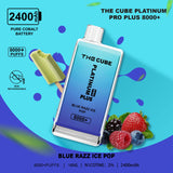 The Crystal Cube Platinum Pro Plus 8000+ Disposable Vape(non-recharcheable) - Any 2 For £22