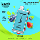 The Crystal Cube Platinum Pro Plus 8000+ Disposable Vape(non-recharcheable) - Any 2 For £22