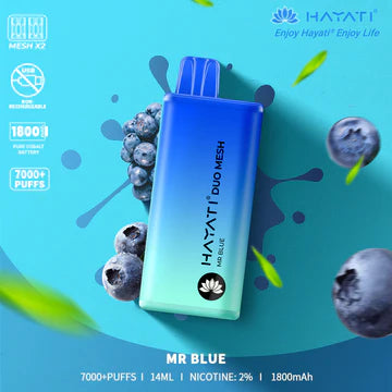 Hayati Duo Mesh 7000 Disposable Vape - Any 2 for £20