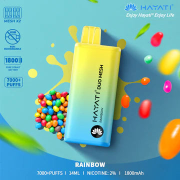 Hayati Duo Mesh 7000 Disposable Vape - Any 2 for £20