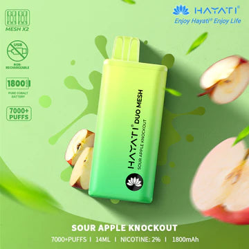 Hayati Duo Mesh 7000 Disposable Vape - Any 2 for £20