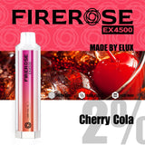 Elux FireRose EX4500 Puffs Disposable Vape Device - Any 3 for £27