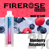 Elux FireRose EX4500 Puffs Disposable Vape Device - Any 3 for £27