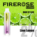 Elux FireRose EX4500 Puffs Disposable Vape Device - Any 3 for £27