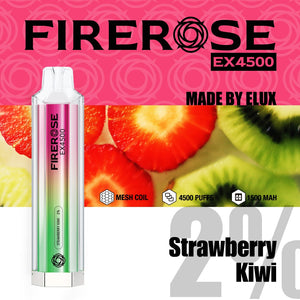 Elux FireRose EX4500 Puffs Disposable Vape Device - Any 3 for £27