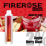 Elux FireRose EX4500 Puffs Disposable Vape Device - Any 3 for £27