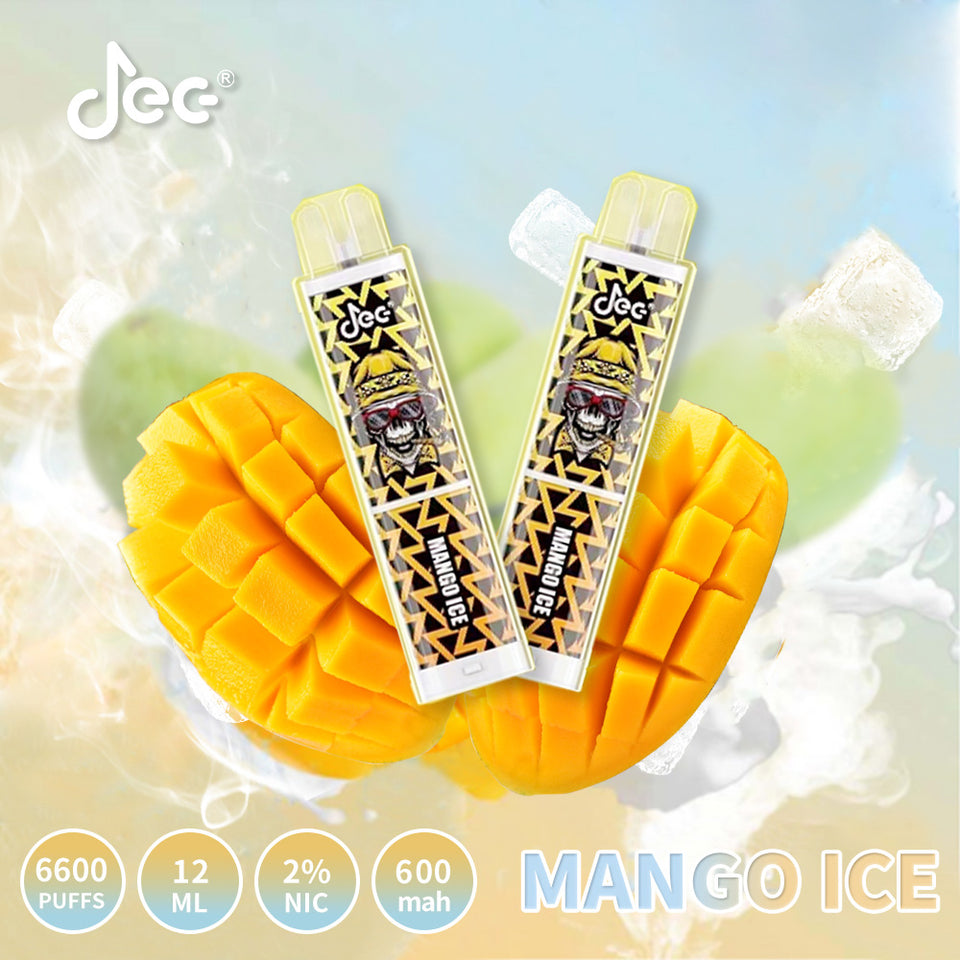 Jec Diamond 6600 Puff Rechargeable Disposable Vape  - Any 2 For £10