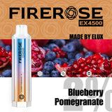 Elux FireRose EX4500 Puffs Disposable Vape Device - Any 3 for £27