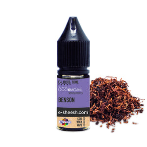 E-SHEESH (TOBACCOS) Benson 10ML