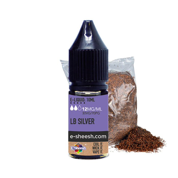 E-SHEESH (TOBACCOS) Lb Silver 10ML