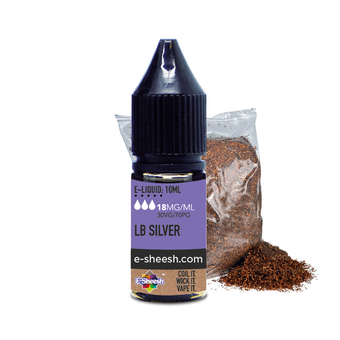 E-SHEESH (TOBACCOS) Lb Silver 10ML