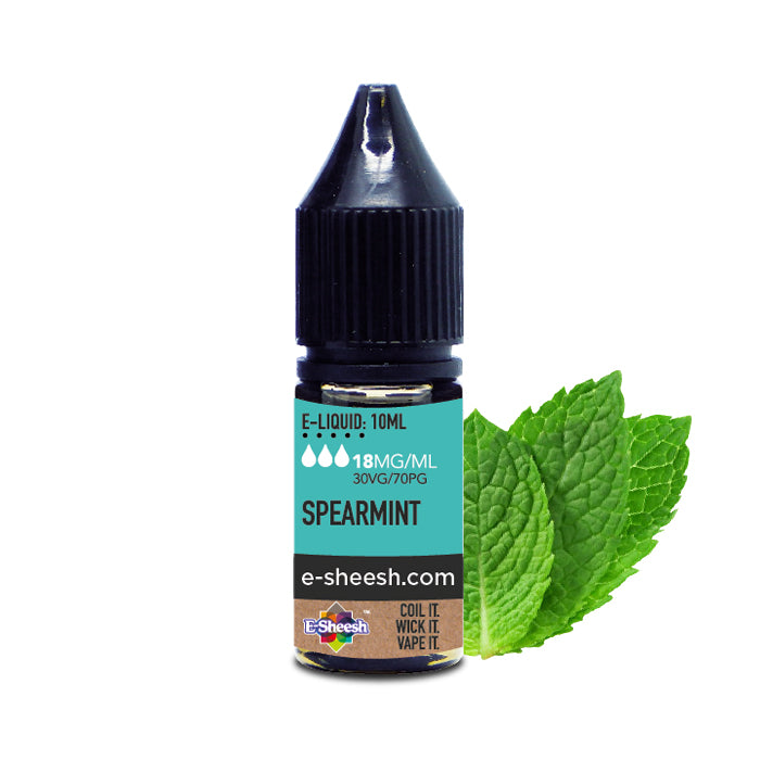 E-SHEESH (MENTHOLS/MINTS) Spearmint 10ML
