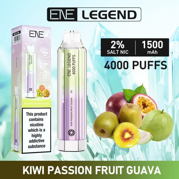 Elux/Ene Legend Crystal 4000 Disposable Vape  - Any 3 for £27