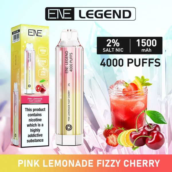 Elux/Ene Legend Crystal 4000 Disposable Vape  - Any 3 for £27