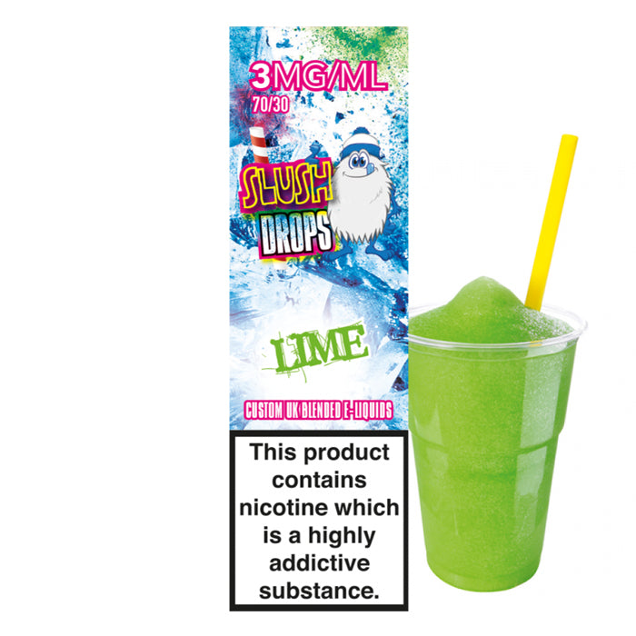 SLUSH DROPS Lime 10ml