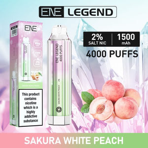 Elux/Ene Legend Crystal 4000 Disposable Vape  - Any 3 for £27