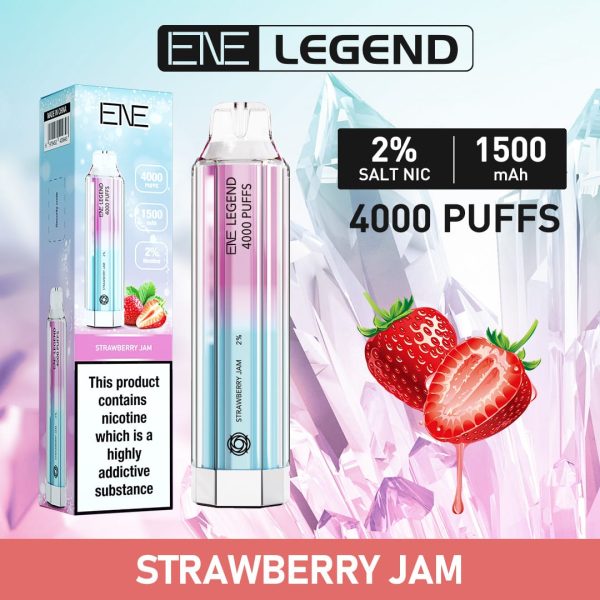 Elux/Ene Legend Crystal 4000 Disposable Vape  - Any 3 for £27