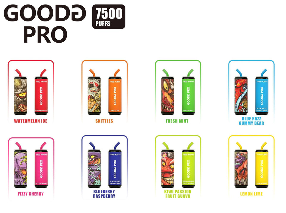 GoodG Pro 7500 Rechargeable Disposable Vape - £7.99