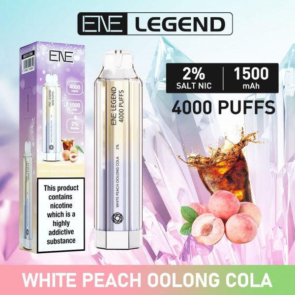 Elux/Ene Legend Crystal 4000 Disposable Vape  - Any 3 for £27