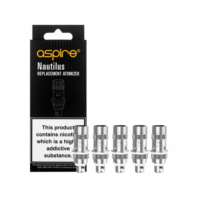 ASPIRE NAUTILUS BVC COILS (5 PACK)