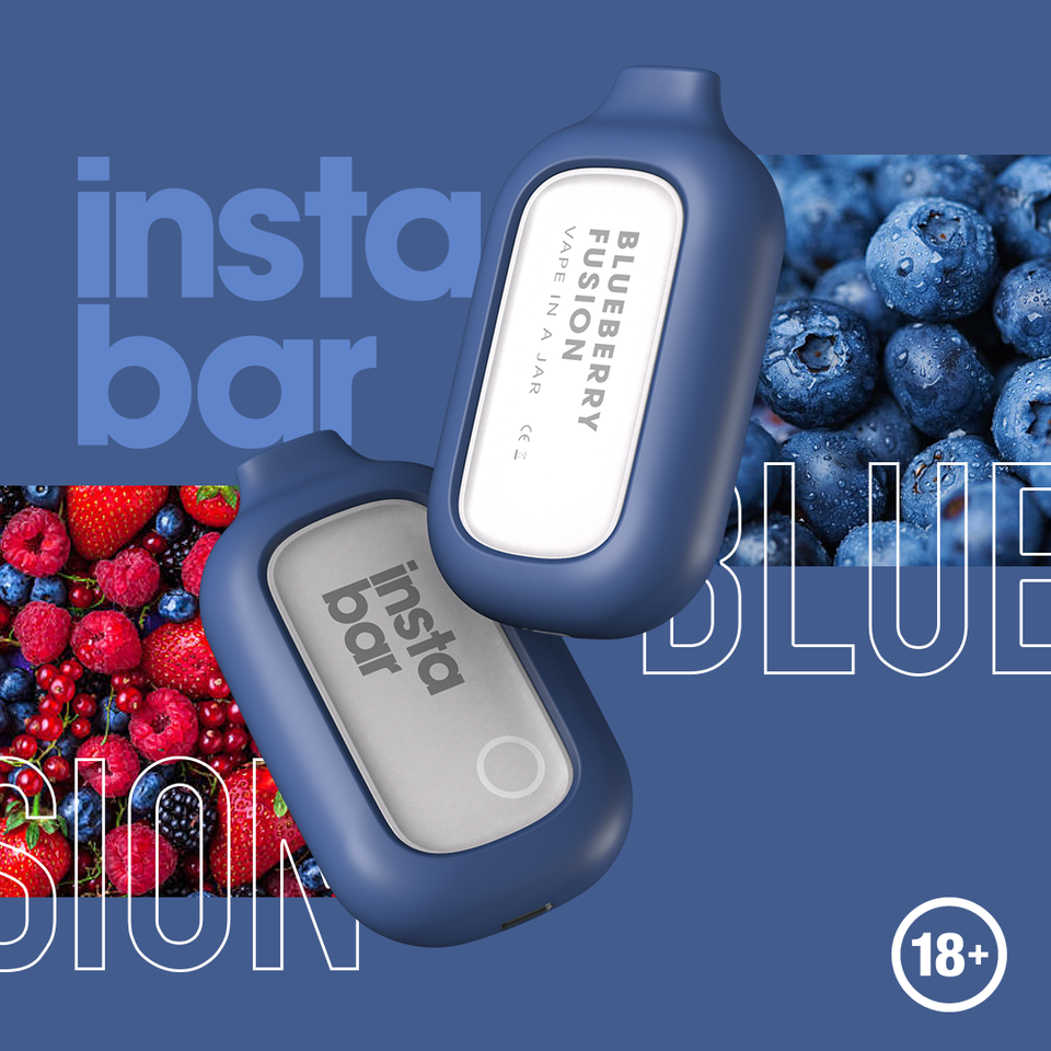 Insta Bar 5000 Puffs Rechargeable Disposable Vape Pod Device  - £5.99