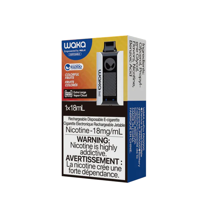 Waka SoPro PA10000 Dual Mesh Disposable Vape Device - Any 2 for £24